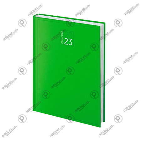 Agenda-2023-12x17-verde-lime-publipen