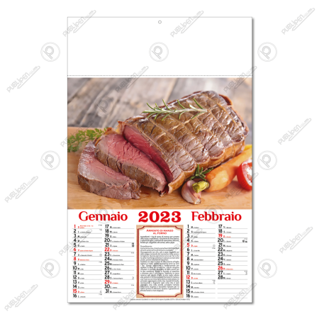 Calendario-2023-figurato-D08-gastronomia-carne-publipen