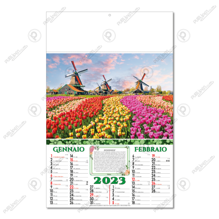 Calendario-2023-figurato-D14-fiori-e-giardini-publipen