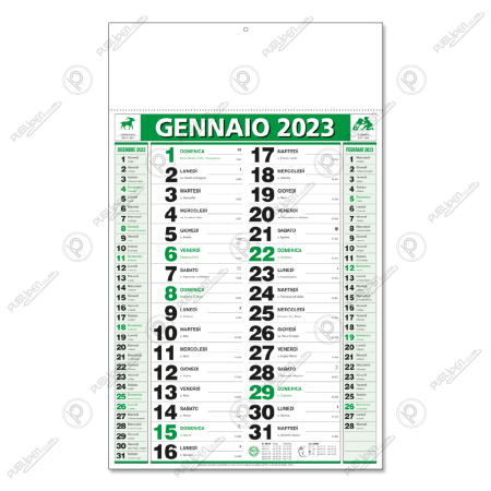 Calendario-2023-olandese-D61-verde-nero-publipen